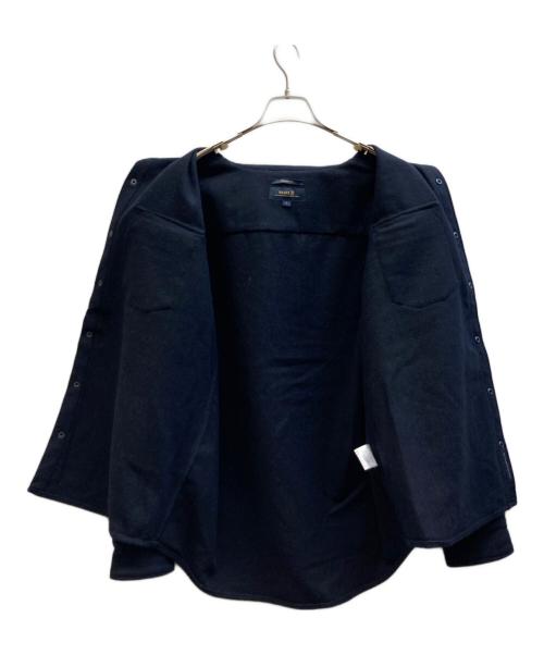 ROARK REVIVAL（ロアークリバイバル）ROARK REVIVAL (ロアークリバイバル) NORDSMAN WOOL CPO ウールシャツ ネイビー サイズ:Ⅿの古着・服飾アイテム