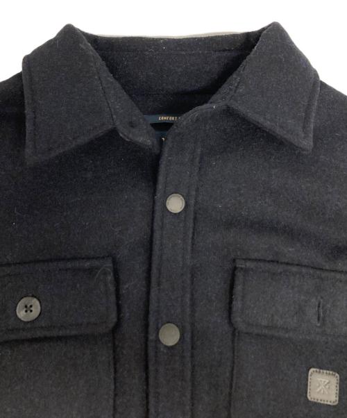 ROARK REVIVAL（ロアークリバイバル）ROARK REVIVAL (ロアークリバイバル) NORDSMAN WOOL CPO ウールシャツ ネイビー サイズ:Ⅿの古着・服飾アイテム