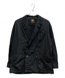 MAISON SPECIAL（メゾンスペシャル）の古着「プライムオーバーピークドラペルダブルテーラードジャケット」｜ブラック