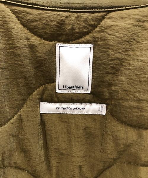 Liberaiders（リベレイダース）Liberaiders (リベレイダース) キルティングジャケット カーキ サイズ:Mの古着・服飾アイテム