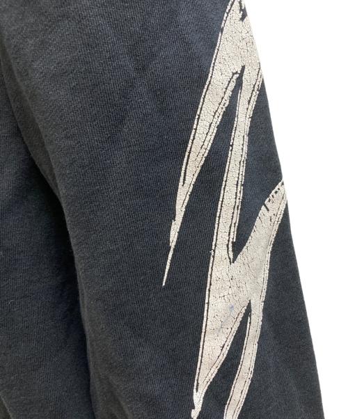 DIESEL（ディーゼル）DIESEL (ディーゼル) プリントスウェット ブラック サイズ:Sの古着・服飾アイテム