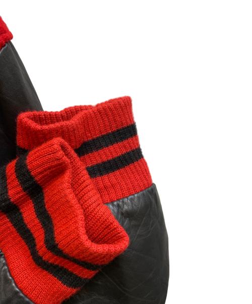 EXCELLED（エクセル）EXCELLED (エクセル) スタジャン レッド サイズ:Lの古着・服飾アイテム