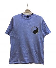 stussy×OUR LEGACY（ステューシー×アワーレガシー）の古着「WORK SHOP YIN YANG PIG DYED TEE」｜ブルー