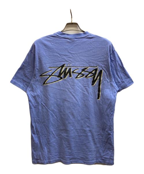 stussy（ステューシー）stussy (ステューシー) OUR LEGACY (アワーレガシー) WORK SHOP YIN YANG PIG DYED TEE ブルー サイズ:Sの古着・服飾アイテム