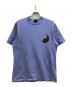 stussy（ステューシー）の古着「WORK SHOP YIN YANG PIG DYED TEE」｜ブルー
