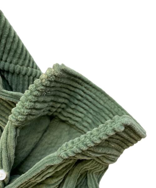 MAISON SPECIAL（メゾンスペシャル）MAISON SPECIAL (メゾンスペシャル) コーデュロイシャツ グリーン サイズ:00の古着・服飾アイテム