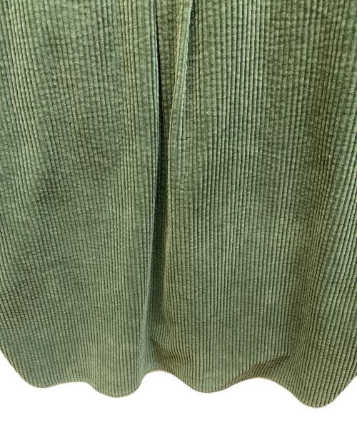 MAISON SPECIAL（メゾンスペシャル）MAISON SPECIAL (メゾンスペシャル) コーデュロイシャツ グリーン サイズ:00の古着・服飾アイテム