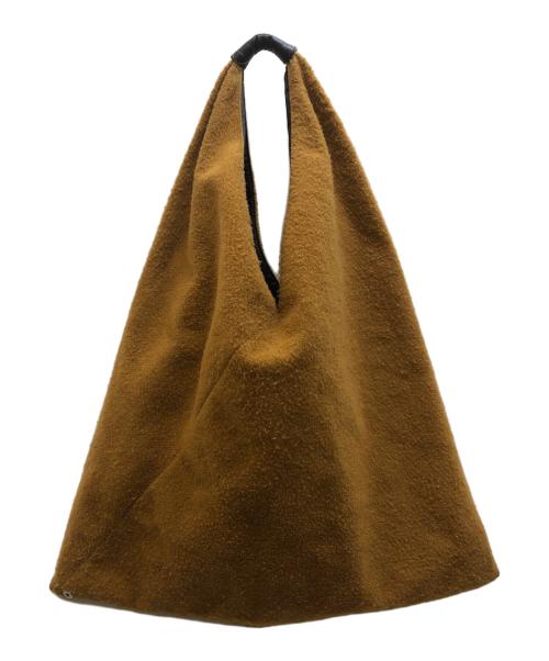 MM6 Maison Margiela（エムエムシックスメゾンマルジェラ）MM6 Maison Margiela (エムエムシックスメゾンマルジェラ) ウールジャパニーズトートバッグ ベージュの古着・服飾アイテム