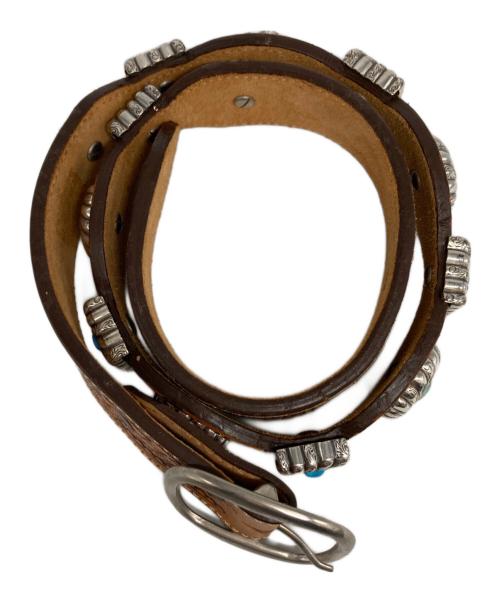 TONY LAMA（トニーラマ）TONY LAMA (トニーラマ) ターコイズウエスタンベルト サイズ:32の古着・服飾アイテム