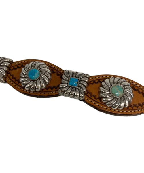 TONY LAMA（トニーラマ）TONY LAMA (トニーラマ) ターコイズウエスタンベルト サイズ:32の古着・服飾アイテム