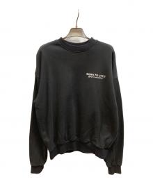 Lyft（リフト）の古着「プリントスウェット」｜ブラック