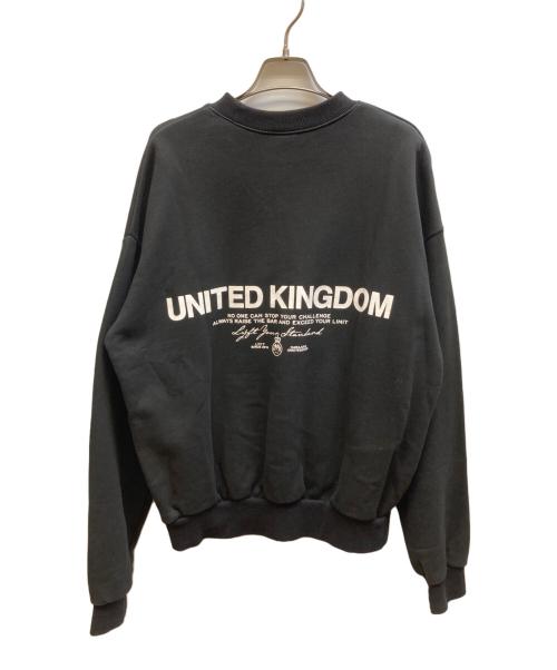 Lyft（リフト）Lyft (リフト) プリントスウェット ブラック サイズ:Sの古着・服飾アイテム