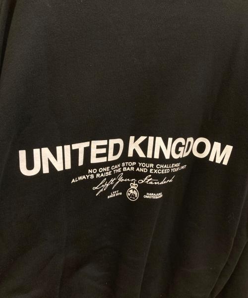 Lyft（リフト）Lyft (リフト) プリントスウェット ブラック サイズ:Sの古着・服飾アイテム