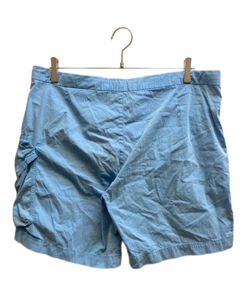 C.P COMPANY（シーピーカンパニー）C.P COMPANY (シーピーカンパニー) レンズワッペンクロムナイロンポケットハーフパンツ / 08CMBW221A ブルー サイズ:48の古着・服飾アイテム