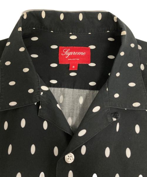 SUPREME（シュプリーム）SUPREME (シュプリーム) Oval Dot Shirt ブラック サイズ:Sの古着・服飾アイテム