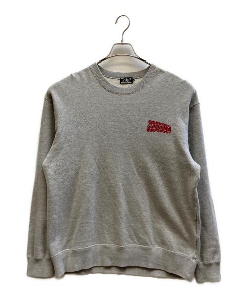 Hysteric Glamour（ヒステリックグラマー）Hysteric Glamour (ヒステリックグラマー) VIXEN GIRL スウェット グレー サイズ:Lの古着・服飾アイテム