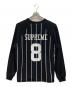 Supreme (シュプリーム) Stripe Raglan L/S Top ブラック サイズ:Ⅿ：10000円