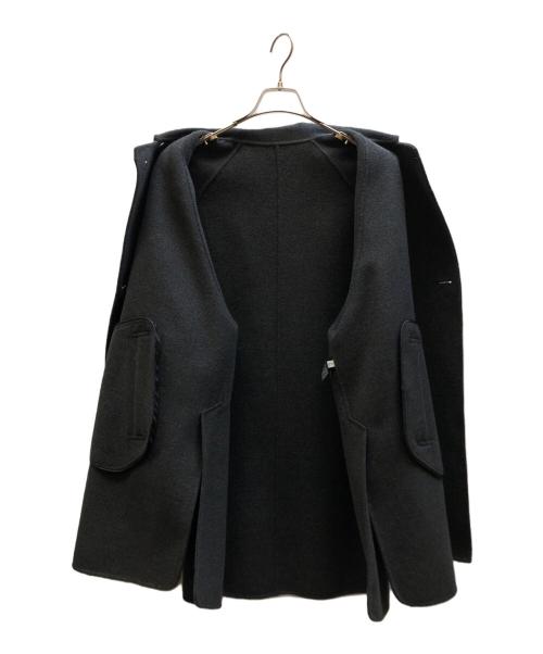 BEAUTY&YOUTH（ビューティーアンドユース）BEAUTY&YOUTH (ビューティーアンドユース) リバー ポンチョコート グレー サイズ:Sの古着・服飾アイテム