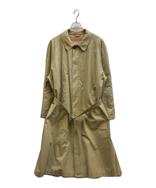 GIORGIO ARMANI（ジョルジョアルマーニ）GIORGIO ARMANI (ジョルジョアルマーニ) 中綿ステンカラーコート ベージュ サイズ:-の古着・服飾アイテム
