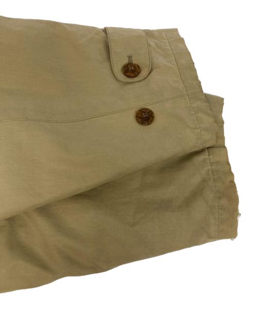 GIORGIO ARMANI（ジョルジョアルマーニ）GIORGIO ARMANI (ジョルジョアルマーニ) 中綿ステンカラーコート ベージュ サイズ:-の古着・服飾アイテム