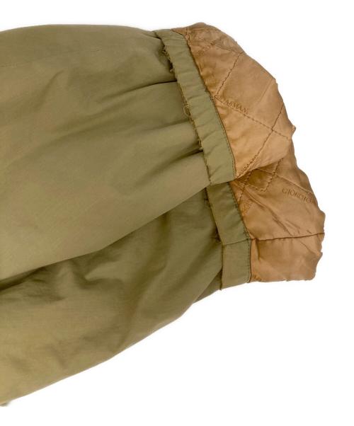 GIORGIO ARMANI（ジョルジョアルマーニ）GIORGIO ARMANI (ジョルジョアルマーニ) 中綿ステンカラーコート ベージュ サイズ:-の古着・服飾アイテム