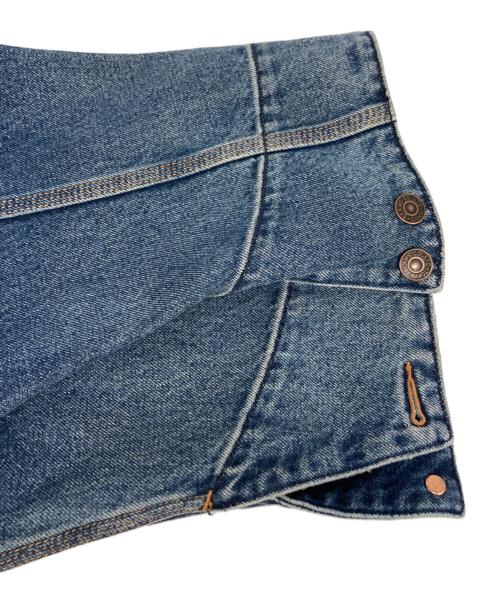 BEAMS（ビームス）BEAMS (ビームス) ルーズ デニム カバーオール ジャケット インディゴ サイズ:Mの古着・服飾アイテム