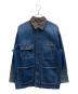 BEAMS（ビームス）の古着「ルーズ デニム カバーオール ジャケット」｜インディゴ