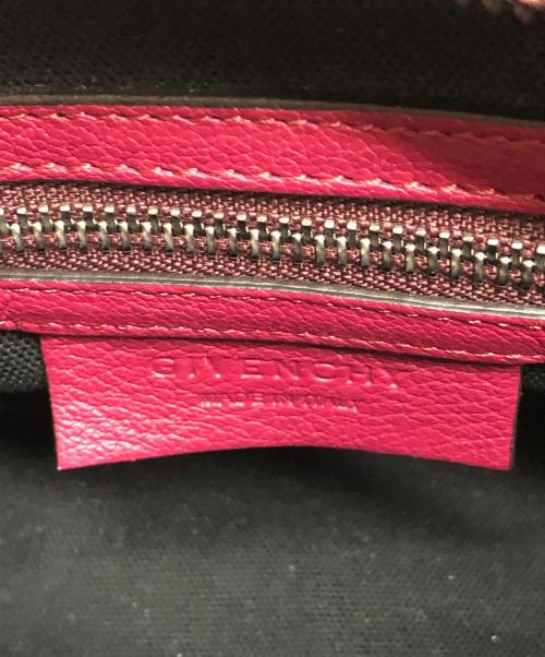 GIVENCHY（ジバンシィ）GIVENCHY (ジバンシィ) パンドラナイロンミニバッグ レッドの古着・服飾アイテム