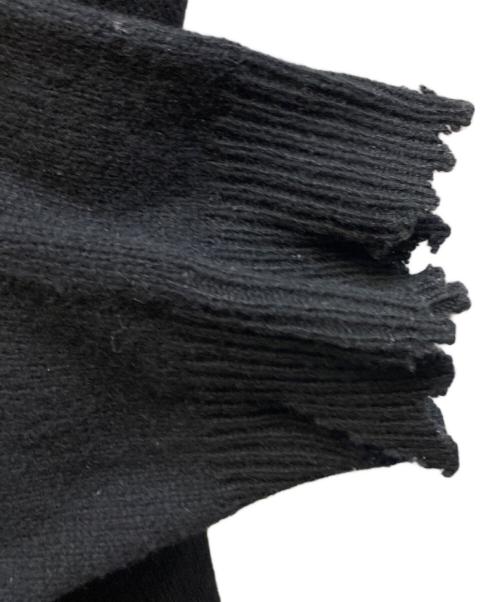 SAINT MICHAEL（セントマイケル）SAINT MICHAEL (セントマイケル) CLF MEN KNIT ブラック サイズ:Lの古着・服飾アイテム