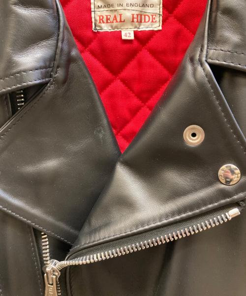 Lewis Leathers（ルイスレザース）Lewis Leathers (ルイスレザース) ライトニングレザーライダースジャケット ブラック サイズ:42の古着・服飾アイテム