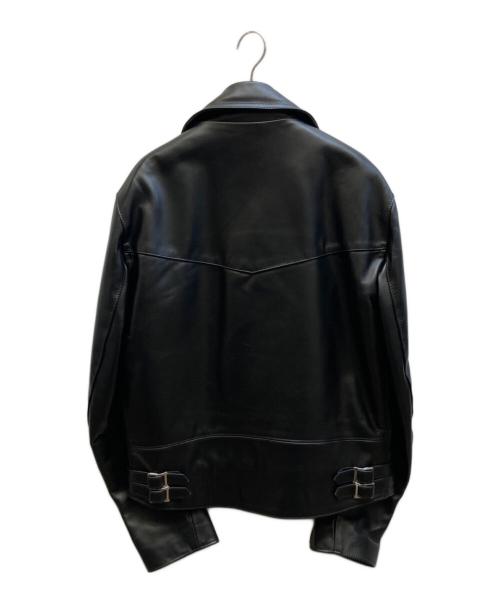 Lewis Leathers（ルイスレザース）Lewis Leathers (ルイスレザース) ライトニングレザーライダースジャケット ブラック サイズ:42の古着・服飾アイテム