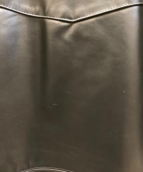 Lewis Leathers（ルイスレザース）Lewis Leathers (ルイスレザース) ライトニングレザーライダースジャケット ブラック サイズ:42の古着・服飾アイテム