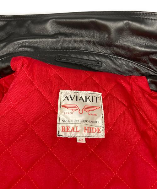 Lewis Leathers（ルイスレザース）Lewis Leathers (ルイスレザース) ライトニングレザーライダースジャケット ブラック サイズ:42の古着・服飾アイテム