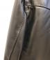 中古・古着 Lewis Leathers (ルイスレザース) ライトニングレザーライダースジャケット ブラック サイズ:42：177000円