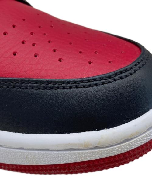 NIKE（ナイキ）NIKE (ナイキ) AIR JORDAN 1 MID レッド サイズ:27.5cmの古着・服飾アイテム