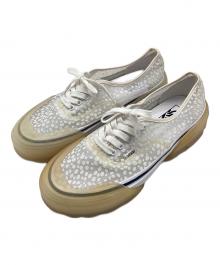 VANS（ヴァンズ）の古着「VAULT AUTHENTIC MESH DX MODULAR DOTS WHITE」｜ホワイト