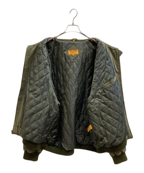 DUKE（デューク）DUKE (デューク) レザージャケット グリーン サイズ:XLの古着・服飾アイテム