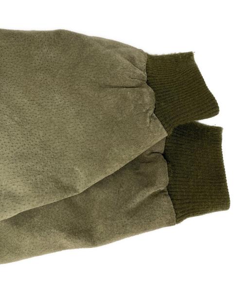 DUKE（デューク）DUKE (デューク) レザージャケット グリーン サイズ:XLの古着・服飾アイテム