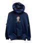 X-LARGE（エクストララージ）の古着「OFF LEASH HOODED SWEATSHIRT」｜ネイビー