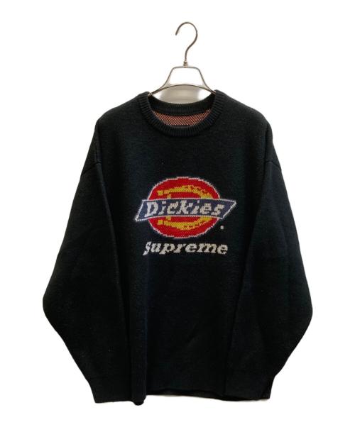 Dickies（ディッキーズ）Dickies (ディッキーズ) Supreme (シュプリーム) Dickies Sweater ブラック サイズ:Lの古着・服飾アイテム
