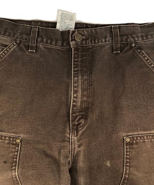 CarHartt（カーハート）CarHartt (カーハート) ダブルニーワークペインターパンツ ブラウン サイズ:W33の古着・服飾アイテム