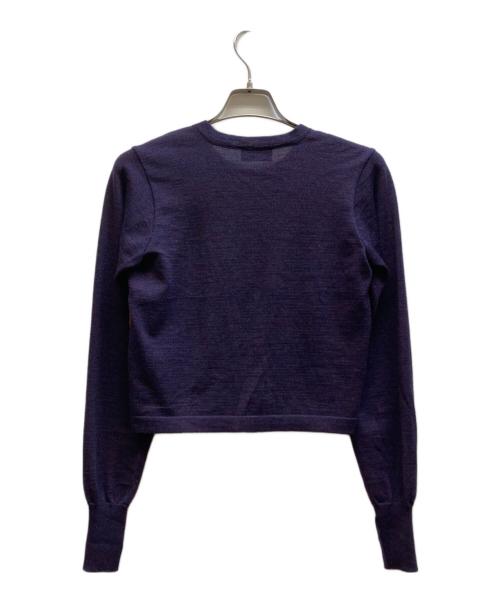 ETRO（エトロ）ETRO (エトロ) ペイズリー柄切替カーディガン パープル サイズ:-の古着・服飾アイテム