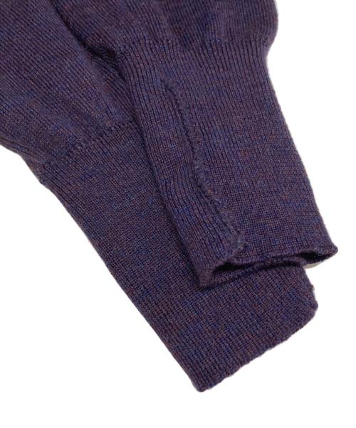 ETRO（エトロ）ETRO (エトロ) ペイズリー柄切替カーディガン パープル サイズ:-の古着・服飾アイテム