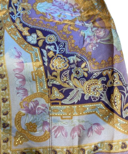 ETRO（エトロ）ETRO (エトロ) ペイズリー柄切替カーディガン パープル サイズ:-の古着・服飾アイテム