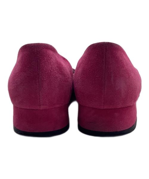 GUCCI（グッチ）GUCCI (グッチ) ビジュー インターロッキング パンプス ピンク サイズ:35の古着・服飾アイテム