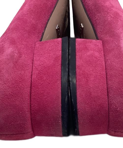 GUCCI（グッチ）GUCCI (グッチ) ビジュー インターロッキング パンプス ピンク サイズ:35の古着・服飾アイテム