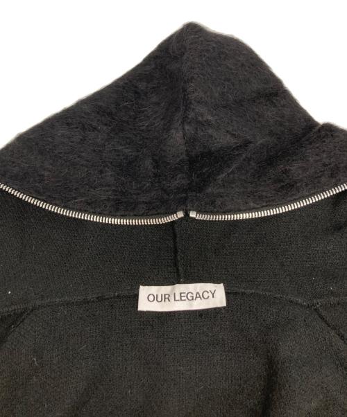 OUR LEGACY（アワーレガシー）OUR LEGACY (アワーレガシー) FULL ZIP HOOD ブラック サイズ:48の古着・服飾アイテム