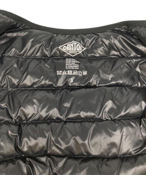 DANTON（ダントン）DANTON (ダントン) パッカブルインナーダウンジャケット ブラック サイズ:Sの古着・服飾アイテム