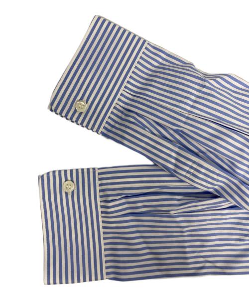 COMME des GARCONS HOMME DEUX（コムデギャルソン オム ドゥ）COMME des GARCONS HOMME DEUX (コムデギャルソン オム ドゥ) ストライプシャツ スカイブルー×ホワイト サイズ:Mの古着・服飾アイテム