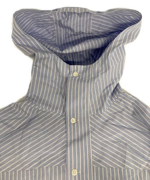 COMME des GARCONS HOMME DEUX（コムデギャルソン オム ドゥ）COMME des GARCONS HOMME DEUX (コムデギャルソン オム ドゥ) 綿ブロードストライプ ホワイト×スカイブルー サイズ:Mの古着・服飾アイテム